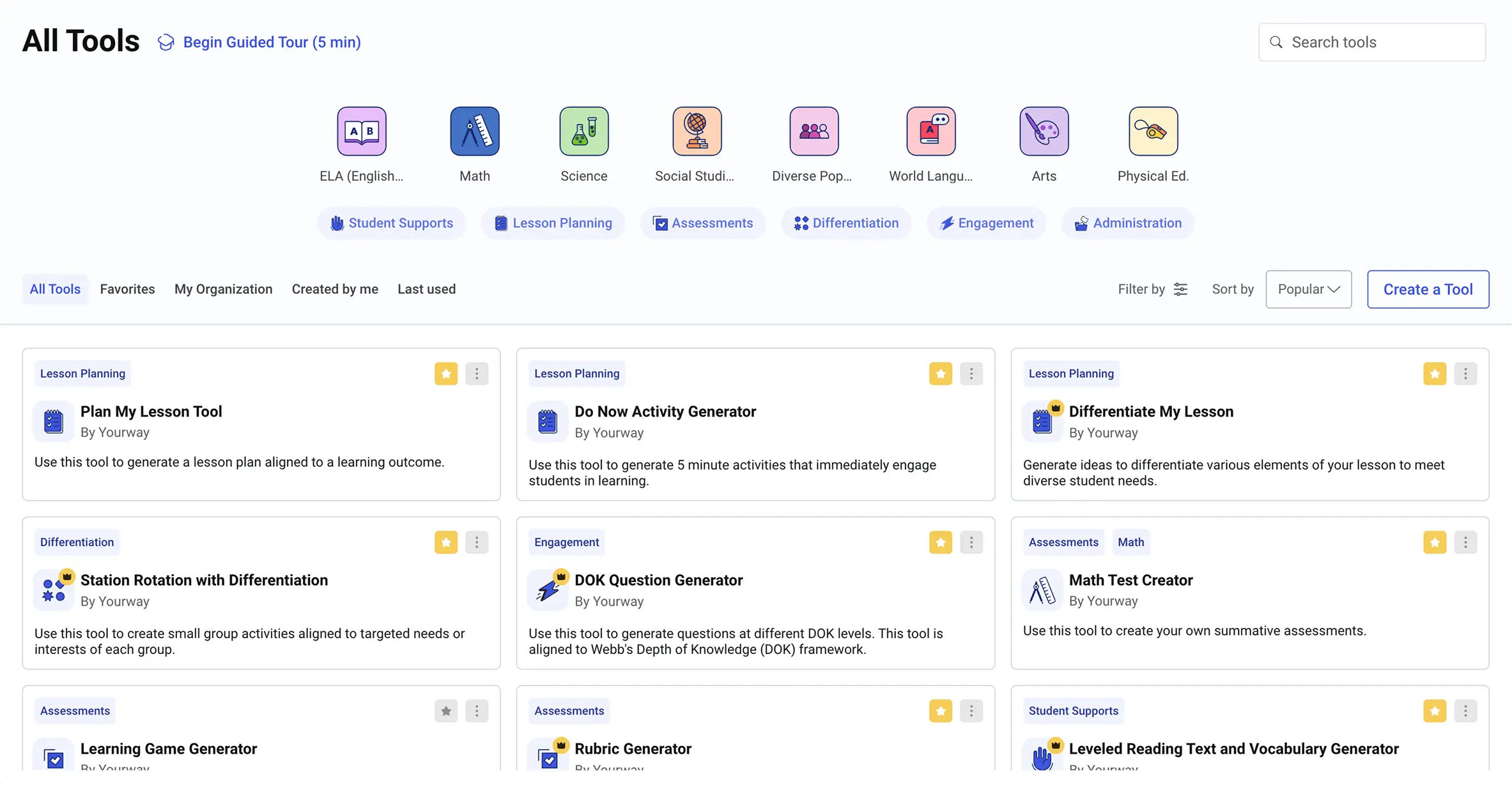 YourWay Learning - Slide 1